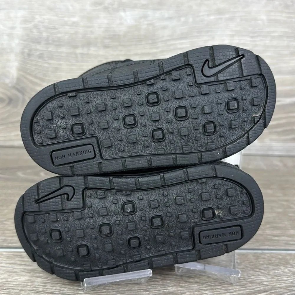 Nike Woodside 2 High Top ACG Triple Black Toddler Boys Sz 7 Rain Snow Boots
